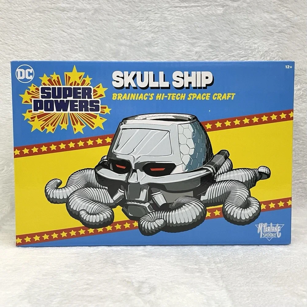 NEW McFarlane Toys -‎ DC Super Powers Skull Ship, Brainiac's Hi-Tech Space Craft